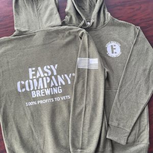 Easy Company Brewing Hooded Sweatshirt with logo