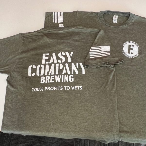 Easy Company Brewing Jersey Tee with logo